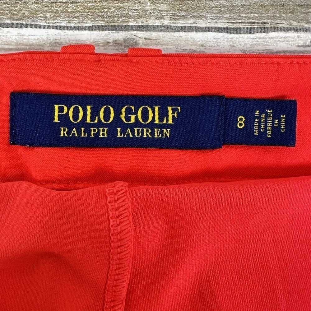 Polo by Ralph Lauren Bright Red Women’s Golf Skort - Picture 5 of 13